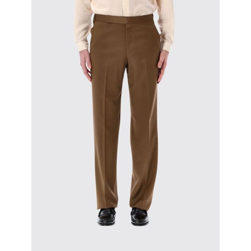 Lardini Men Gabardine Tailored Trousers Lardini